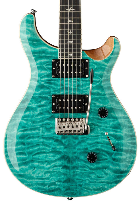 PRS SE Custom 24 Quilt Electric Guitar - Turquoise