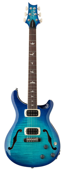 PRS SE Flatback Hollowbody I Piezo - Lake Blue