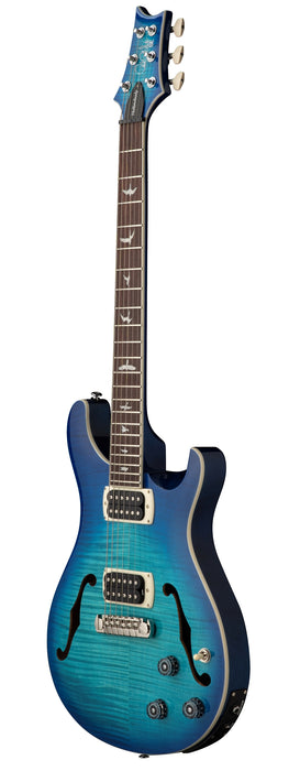 PRS SE Flatback Hollowbody I Piezo - Lake Blue