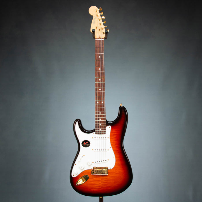 Fender 1996 50th Anniversary American Standard Stratocaster - Left Handed - Antique Burst w/ Case - Preowned