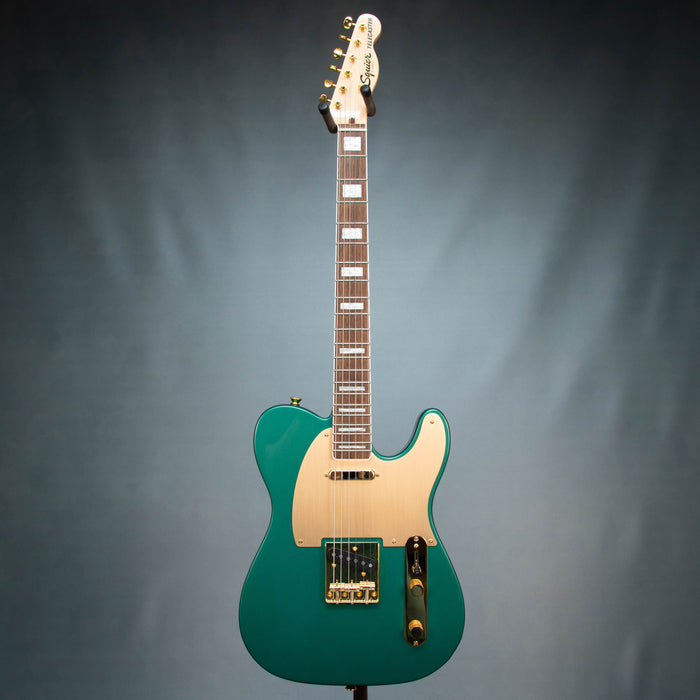 Squier 40th Anniversary Telecaster Gold Edition Electric Guitar - Sherwood Green Metallic - Preowned