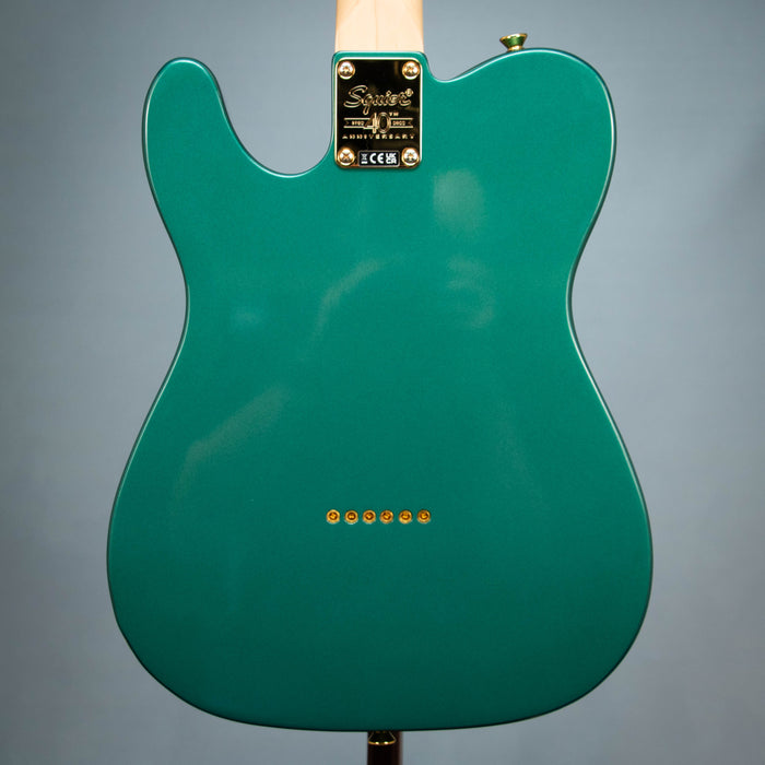 Squier 40th Anniversary Telecaster Gold Edition Electric Guitar - Sherwood Green Metallic - Preowned