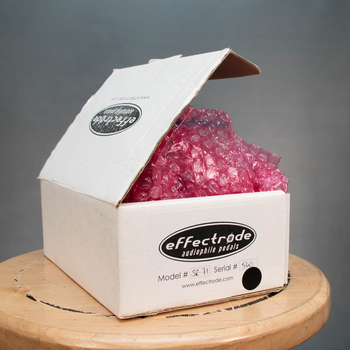 Effectrode SR-71 Blackbird Vacuum Tube Preamp Effects Pedal w/Box - Preowned