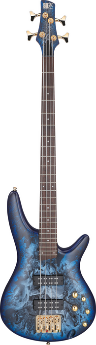 Ibanez SR300EDXCZM 4 String Electric Bass Guitar - Cosmic Blue Frozen Matte