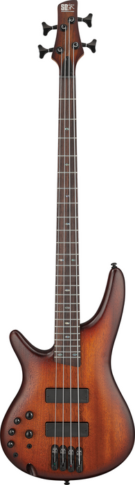 Ibanez SR500AL Left Handed Electric Bass - Mahogany Brown Burst Low Gloss