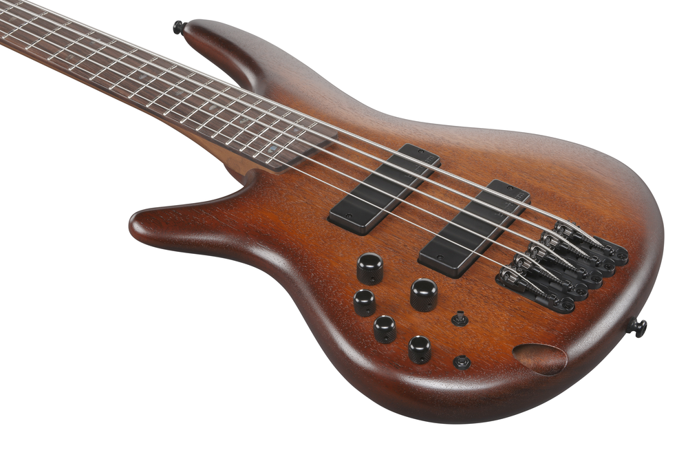 Ibanez SR505AL Left Handed Electric Bass - Mahogany Brown Burst Low Gloss