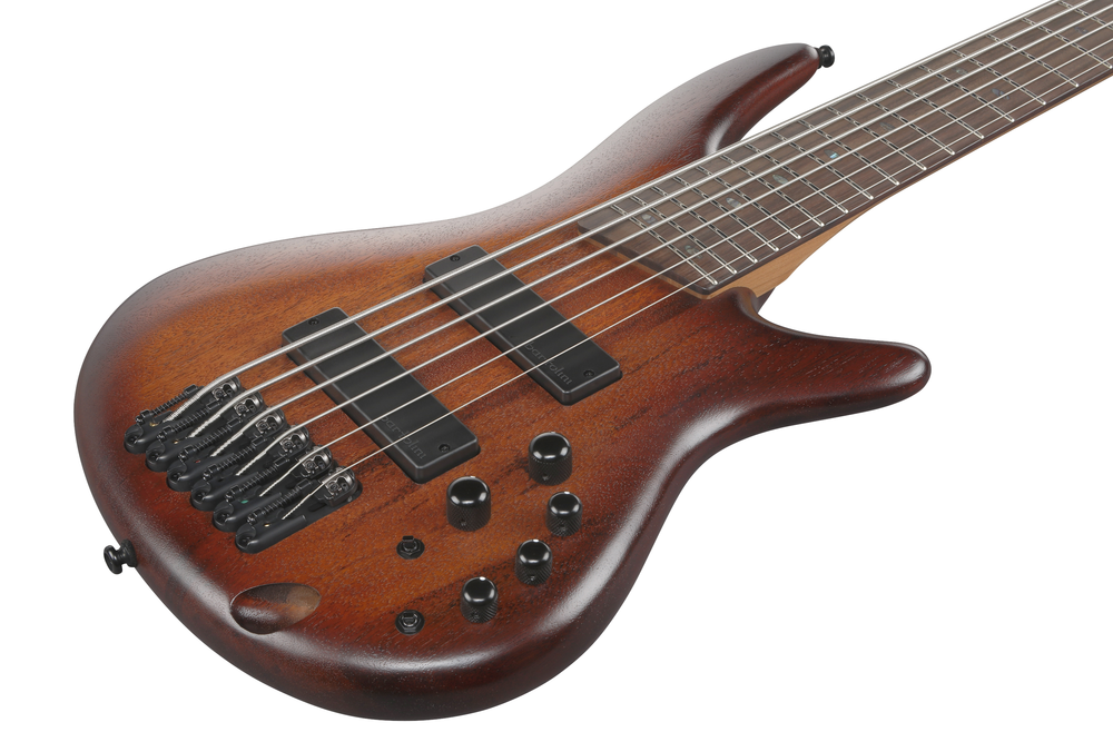 Ibanez SR506A Electric Bass - Mahogany Brown Burst Low Gloss