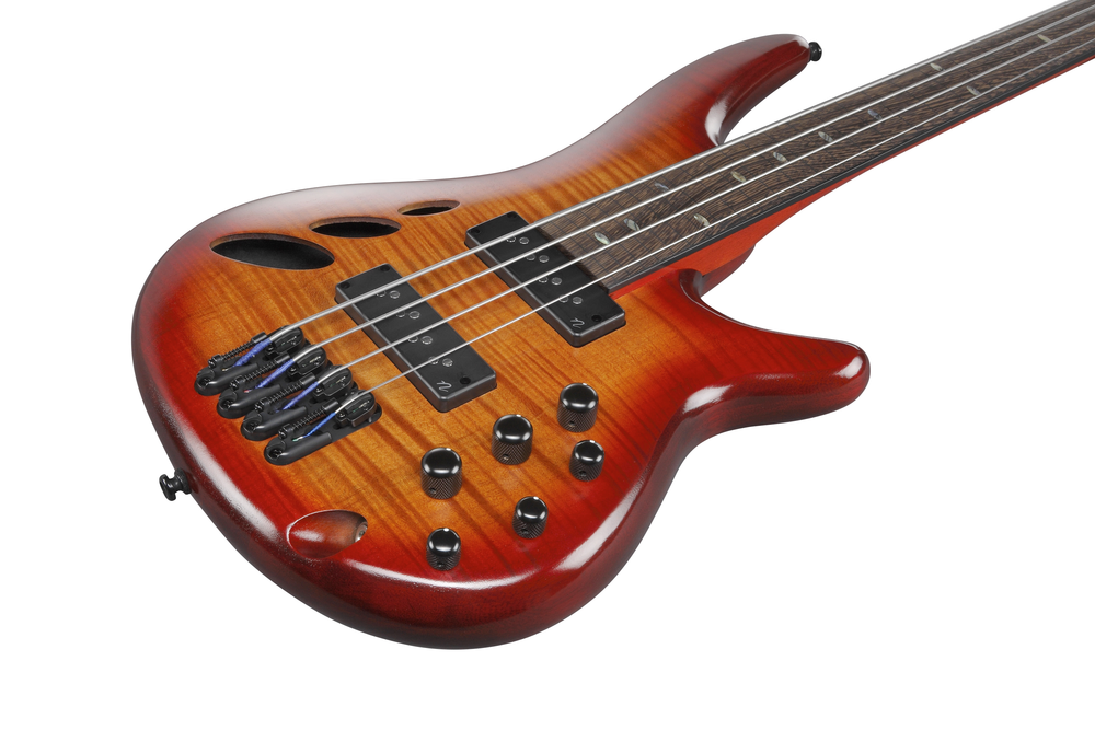 Ibanez SRD900F BTL 4 String Electric Bass Guitar - Brown Topaz Burst Low Gloss