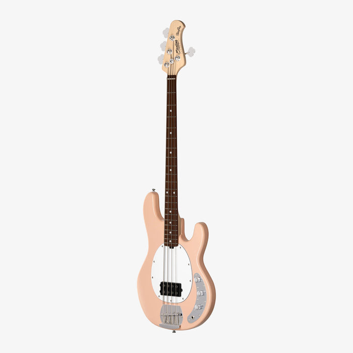 Sterling by Music Man Stingray Ray4 Bass Guitar - Pueblo Pink