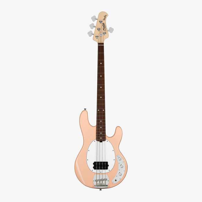 Sterling by Music Man Stingray Ray4 Bass Guitar - Pueblo Pink