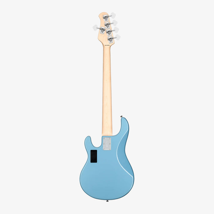 Sterling by Music Man Stingray Ray5 Bass Guitar - Chopper Blue