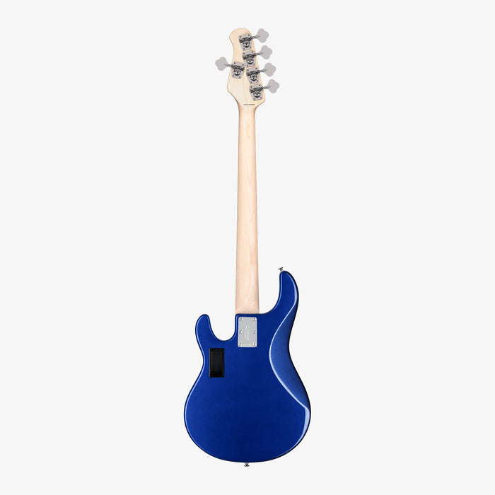 Sterling by Music Man Stingray Ray5 HH Bass Guitar - Cobra Blue