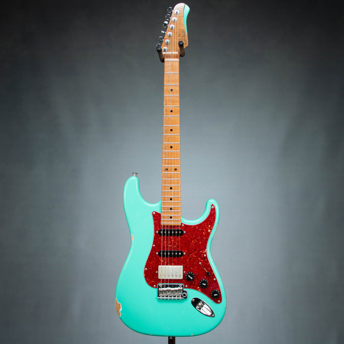 Suhr Custom Classic S Antique Dealer Select HSS w/Case - Seafoam Green - Preowned