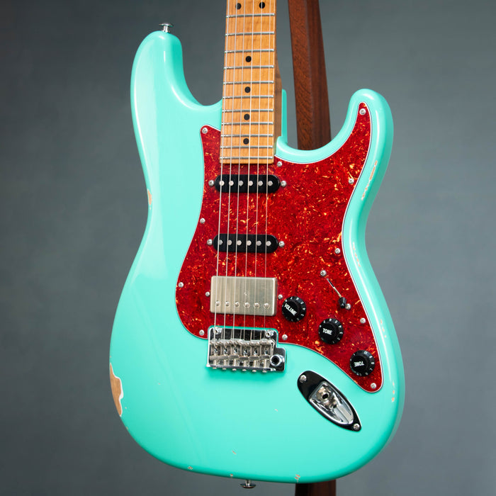 Suhr Custom Classic S Antique Dealer Select HSS w/Case - Seafoam Green - Preowned