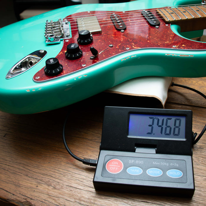 Suhr Custom Classic S Antique Dealer Select HSS w/Case - Seafoam Green - Preowned