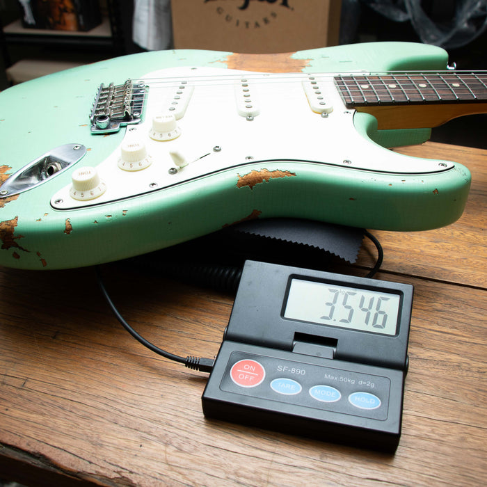 Suhr 2019 Classic S Antique MODIFIED w/Case - Seafoam Green - Preowned