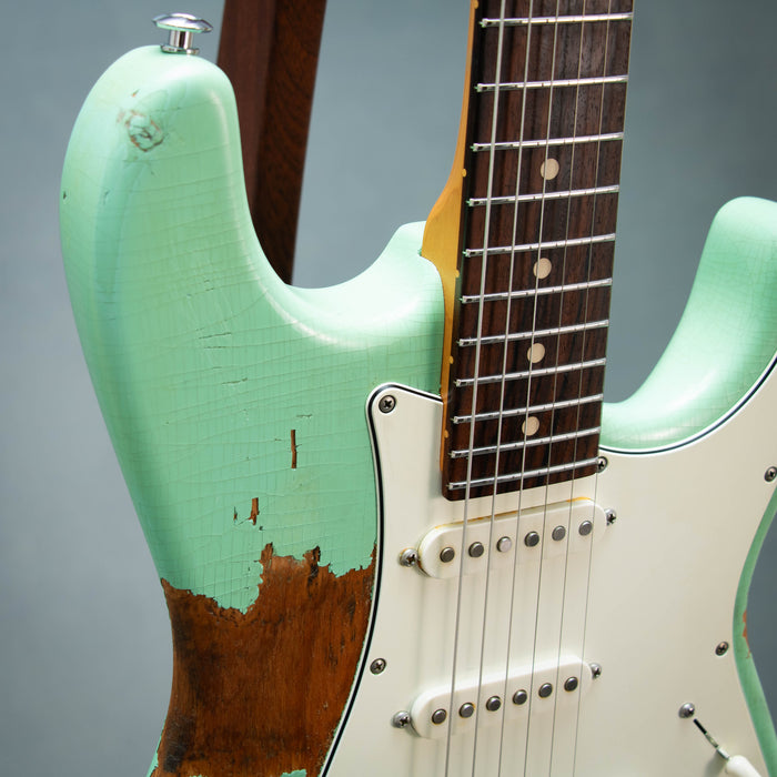Suhr 2019 Classic S Antique MODIFIED w/Case - Seafoam Green - Preowned