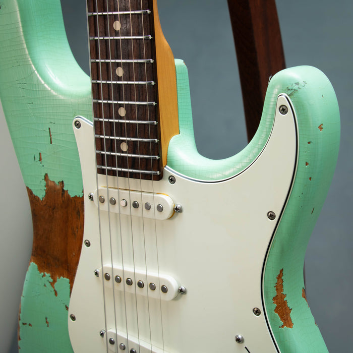 Suhr 2019 Classic S Antique MODIFIED w/Case - Seafoam Green - Preowned