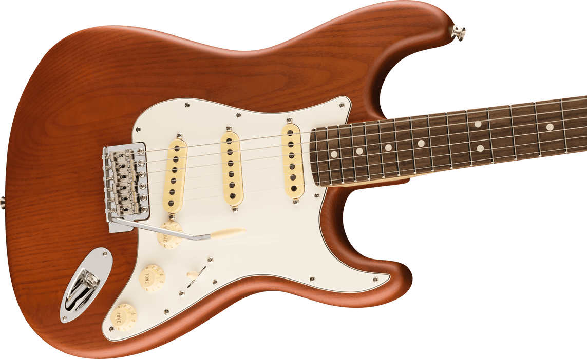 Fender American Performer Sassafras Stratocaster Rosewood Fingerboard - Mocha