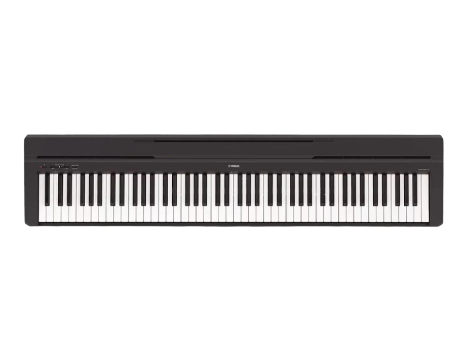 Yamaha P45 88 Key Portable Digital Piano Pack With Stand and Stool - Black