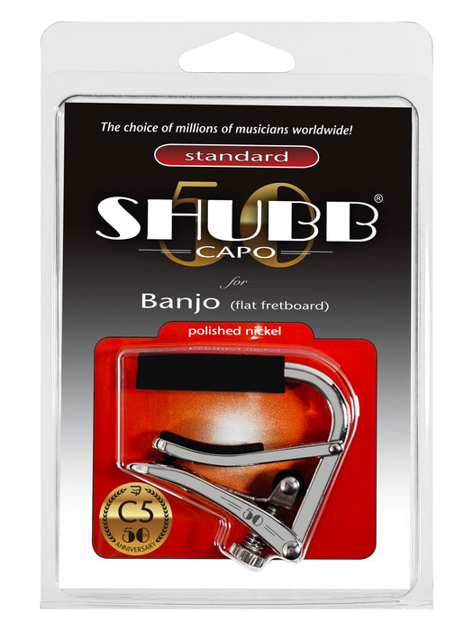 Shubb Capo Banjo Nickel C5