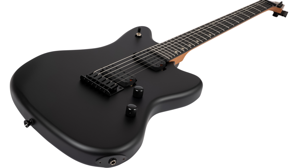 Spira J-400 MBK Electric Guitar - Satin Black
