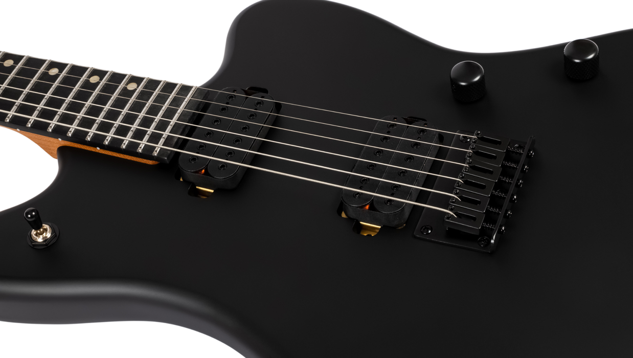 Spira J-400 MBK Electric Guitar - Satin Black