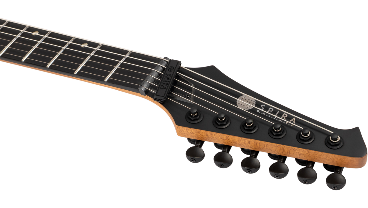 Spira J-400 MBK Electric Guitar - Satin Black