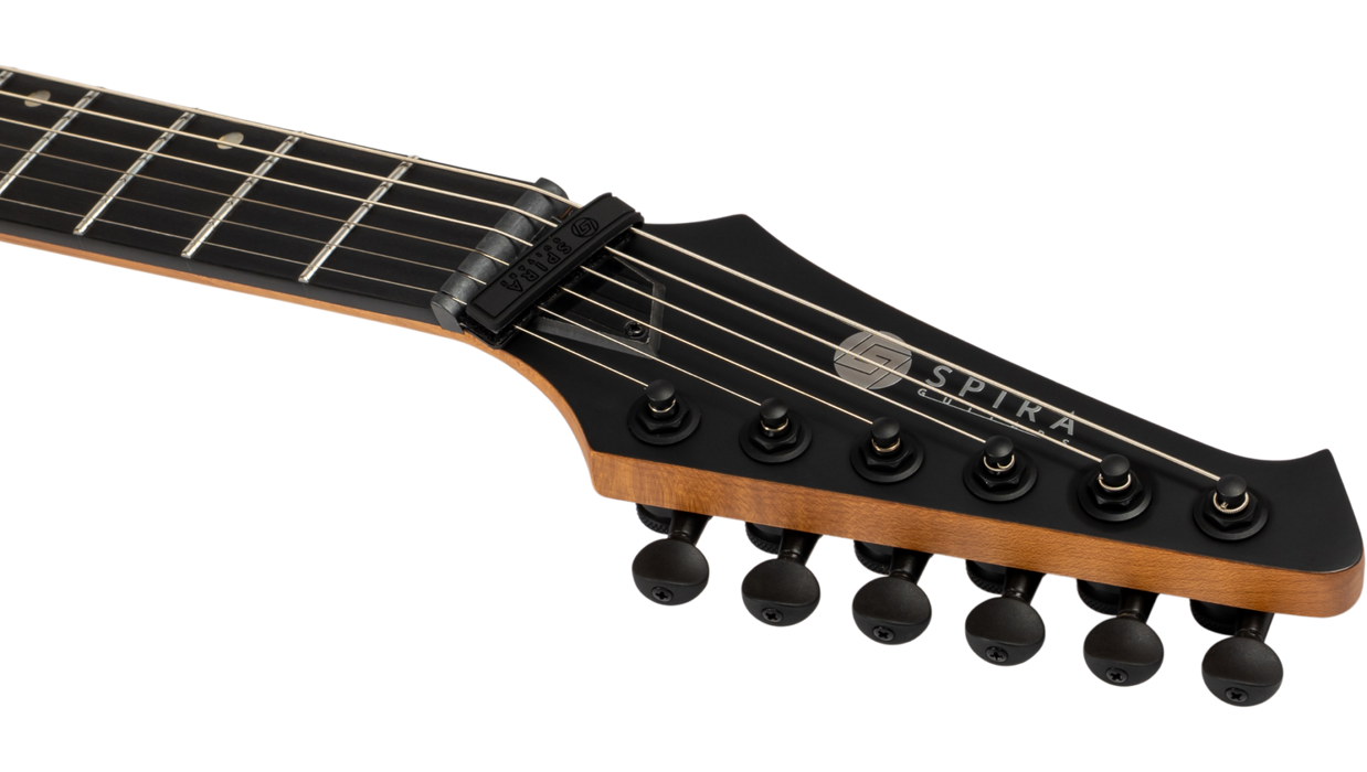 Spira J-400 MGR Electric Guitar - Satin Dark Green
