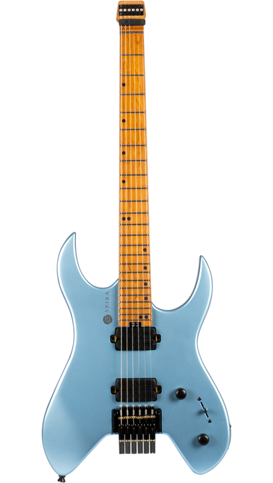 Spira S-400 MPB Headless Electric Guitar - Metallic Blue