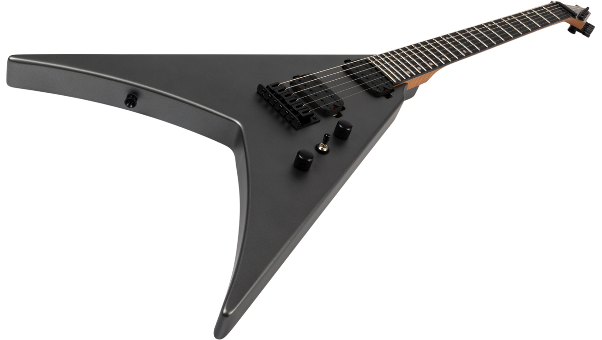 Spira V-400 MBK Electric Guitar - Satin Silver