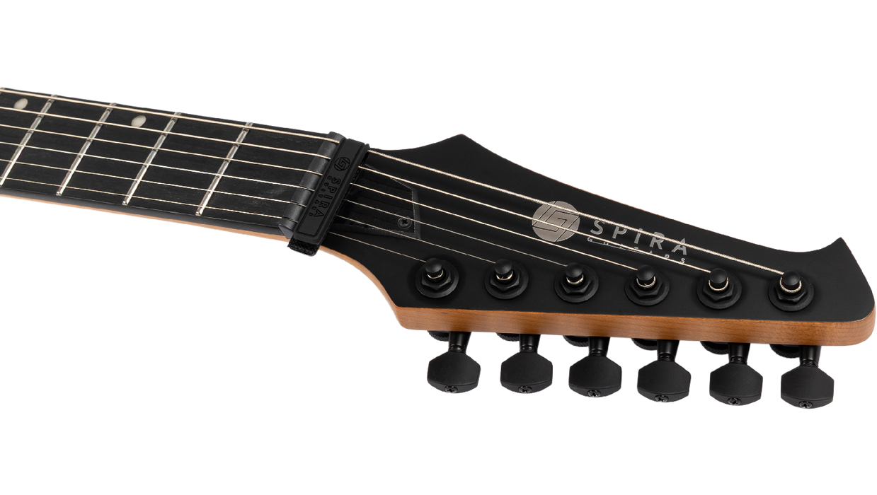 Spira V-400 MBK Electric Guitar - Satin Silver