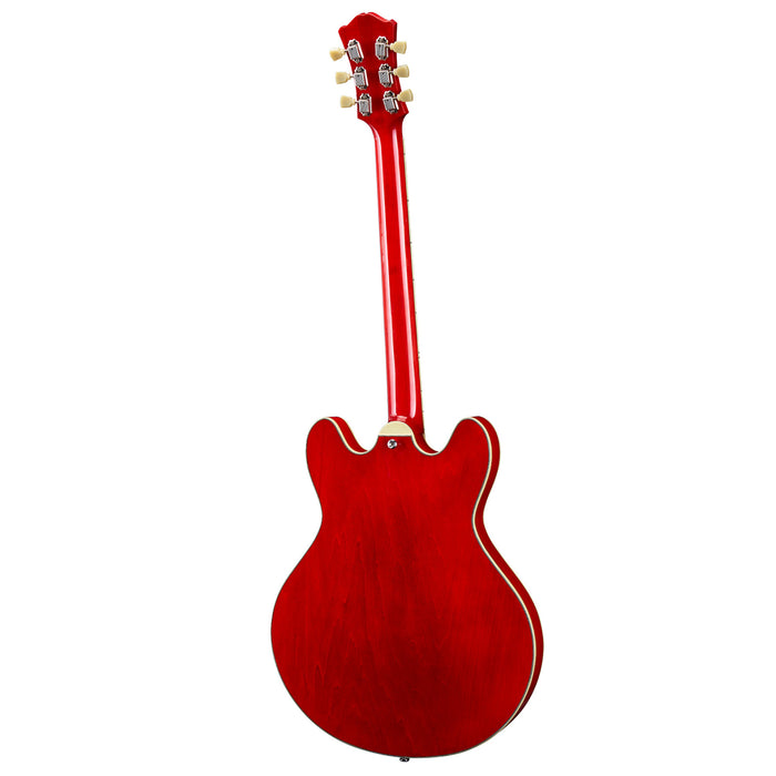 Eastman T386-RED Thinline Electric Guitar - Red - Clearance