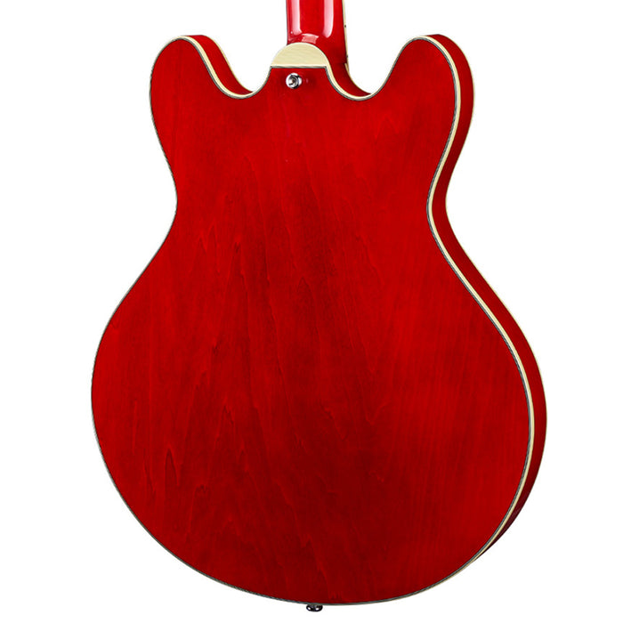 Eastman T386-RED Thinline Electric Guitar - Red - Clearance
