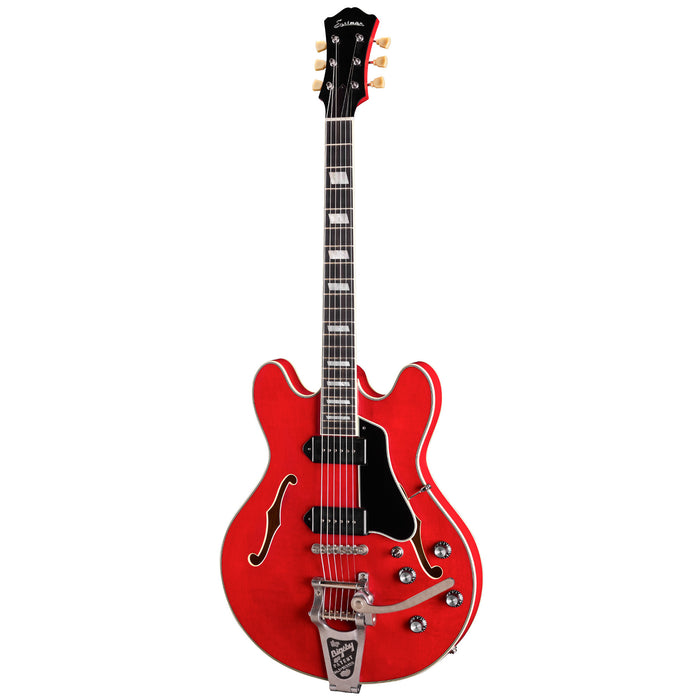 Eastman T64/TV-RD Hollow Body Electric Guitar - Red