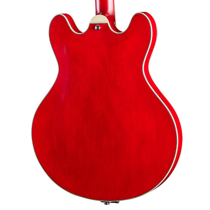Eastman T64/TV-RD Hollow Body Electric Guitar - Red