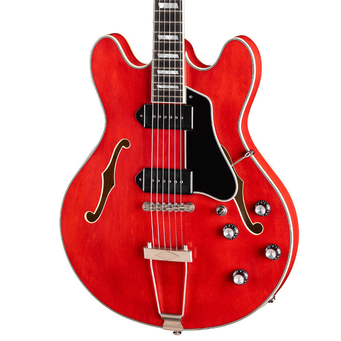 Eastman T64/TV-T-RD Hollow Body Electric Guitar - Vintage Red