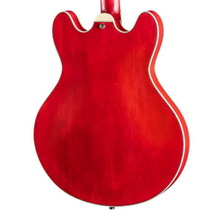 Eastman T64/TV-T-RD Hollow Body Electric Guitar - Vintage Red