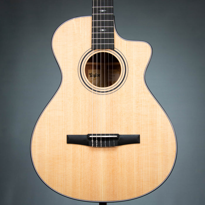 Taylor 312ce-N Grand Concert Classical Acoustic Electric Guitar - 1201286036
