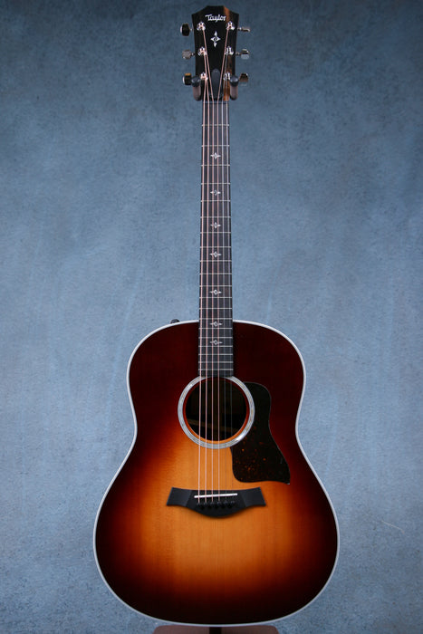 Taylor 417e-R Grand Pacific Acoustic Electric Guitar - Tobacco Sunburst Top - 1201303091