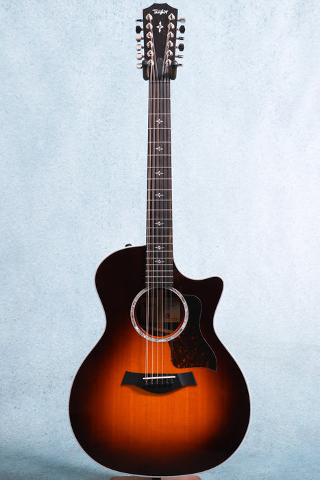 Taylor 454ce-R Grand Auditorium 12 String Acoustic Electric Guitar - Sunburst - 1203055065