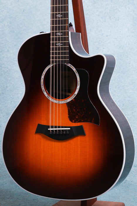 Taylor 454ce-R Grand Auditorium 12 String Acoustic Electric Guitar - Sunburst - 1203055065