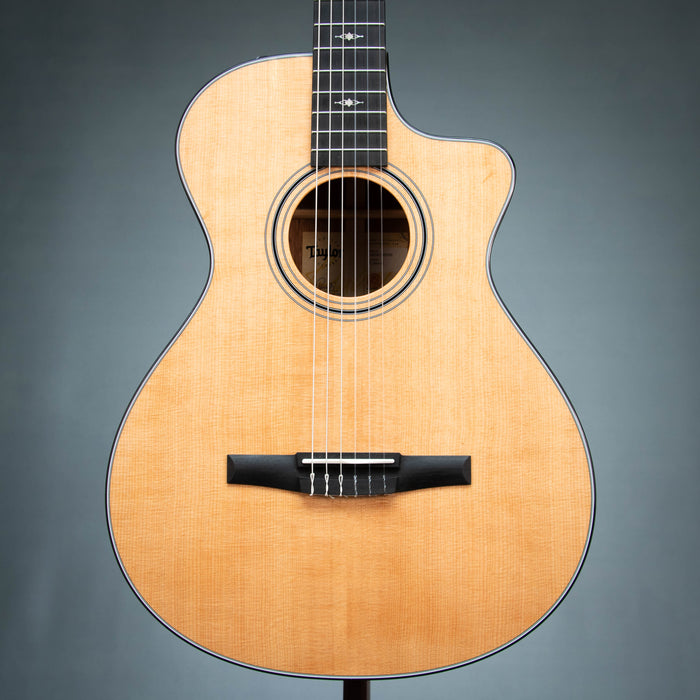 Taylor 312ce-N Grand Concert Classical Acoustic Electric Guitar - 1204136055
