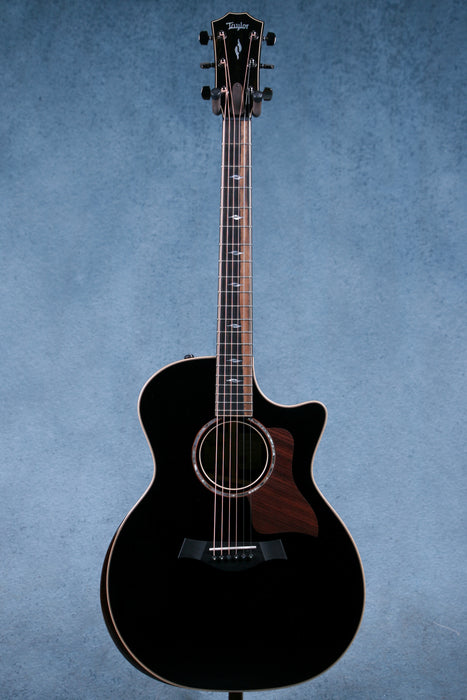 Taylor 814ce Special Edition Blacktop Grand Auditorium Acoustic Electric Guitar - 1205263029
