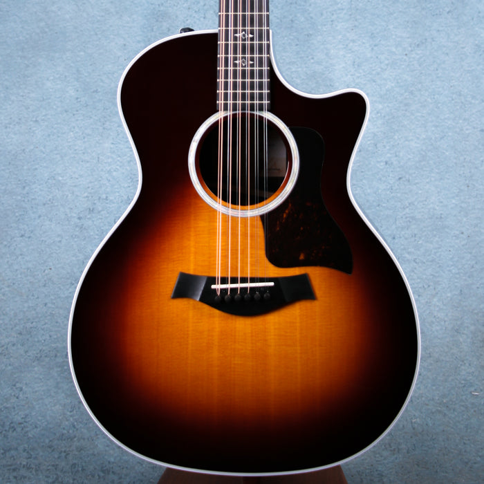 Taylor 454ce-R Grand Auditorium 12 String Acoustic Electric Guitar - Sunburst - 1206064018