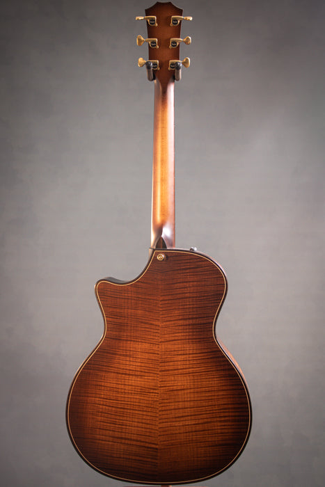 Taylor 614ce Builders Edition Grand Auditorium V-Class Wild Honey Burst Acoustic Electric Guitar - 1207234086