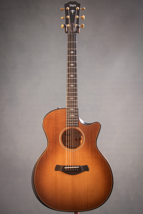 Taylor 614ce Builders Edition Grand Auditorium V-Class Wild Honey Burst Acoustic Electric Guitar - 1207234086