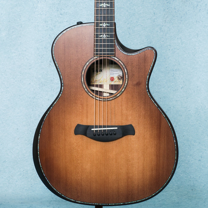 Taylor Builders Edition 914ce Grand Auditorium Acoustic Electric Guitar - Wild Honey Burst - 1209244094