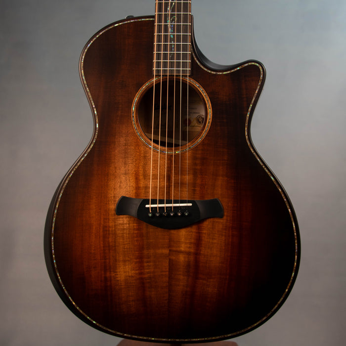 Taylor Builders Edition K24ce Koa Grand Auditorium Acoustic Electric Guitar - 1211134010