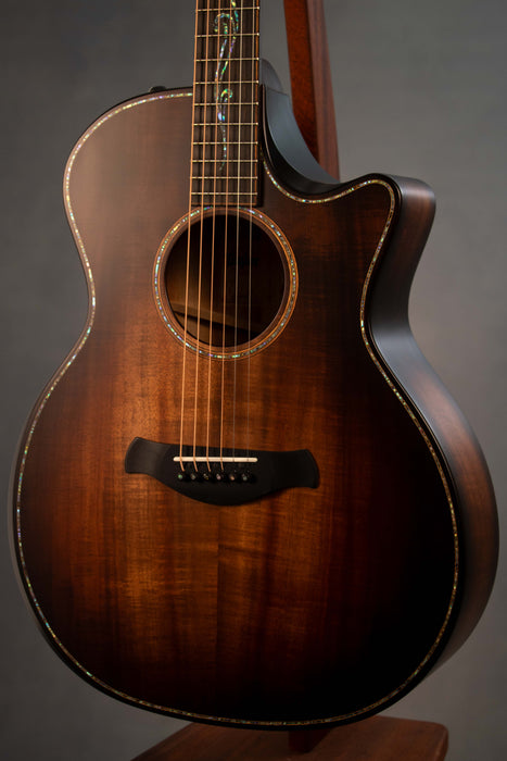 Taylor Builders Edition K24ce Koa Grand Auditorium Acoustic Electric Guitar - 1211134010